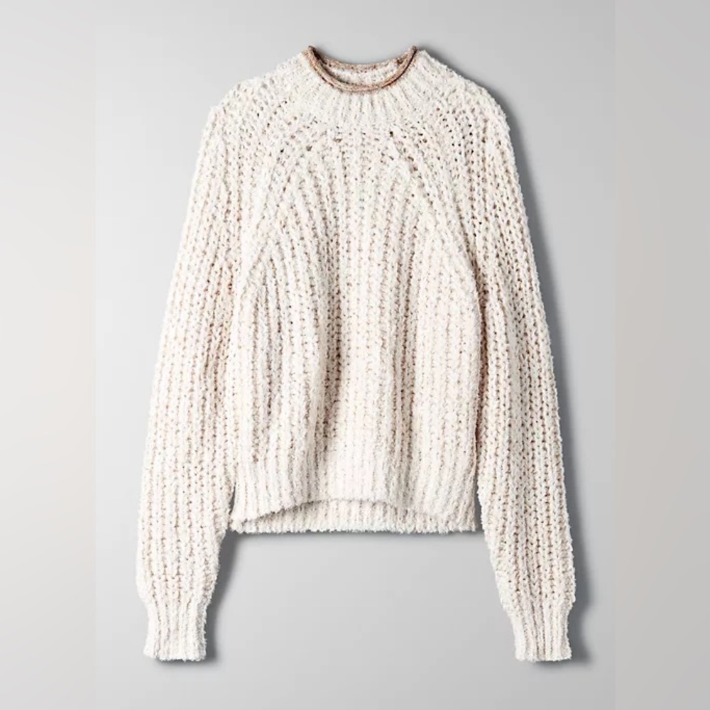 Aritzia Wilfred confetti sweater, sz s